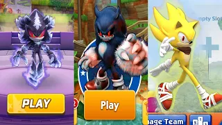 Sonic Dash vs Sonic Forces vs Sonic Dash 2 Sonic Boom - Mephiles the Dark - All Characters unlocked
