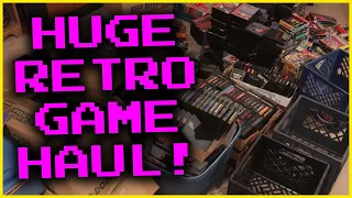 HUGE Retro Gaming Haul - July 2021 Retro Video Game Pickups | Bits & Glory