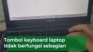 tombol keyboard laptop tidak berfungsi sebagian #leptop #keyboard