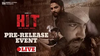 HIT Movie Pre Release Event LIVE | Vishwak Sen | Ruhani Sharma | Nani