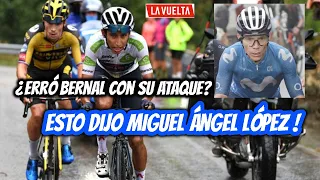 Esto dijo SUPERMAN LOPEZ Sobre Ataque de EGAN BERNAL - La Vuelta 2021