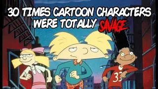 30 Times Cartoon Characters Were Totally Savage