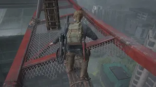 The Last of Us Part II: Abby's bridge crossing scene