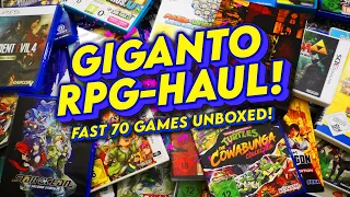 Ich hab fast 70 RPGs GEKAUFT! 😲 Der GIGANTO-HAUL für mein ROLLENSPIEL-SAMMLUNG-UPDATE (Unboxing)