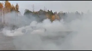 E63amg burnout