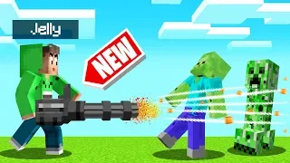 *NEW* OVERPOWERED GUNS In MINECRAFT! (Insane)