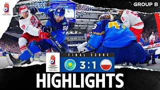Казахстан 3-1 Польша Хоккей. ЧМ 2024/Прогноз Обзор игры