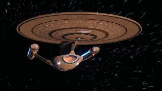 TNG Intro, but with Andrew Probert's Concept Enterprise-C [Star Trek Online]