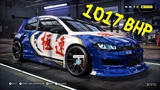 Need for Speed Heat - 1017 BHP Volkswagen Golf GTi Clubsport 2016 - Tuning & Customization Car HD