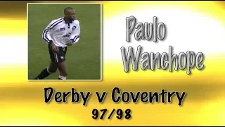 PAULO WANCHOPE - Derby v Coventry, 97/98 | Retro Goal