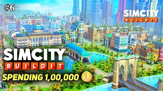 Spending 1,00,000 Simoleons In 7 Min. 😵 | Building Factory | SimCity BuildIt Ep. #6 Hindi