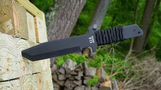 Cold Steel GI Tanto: The Throwing Beast!