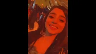 Rang Mahal Actress Sehar khan At Ali Ansari Mehndi Enjoy