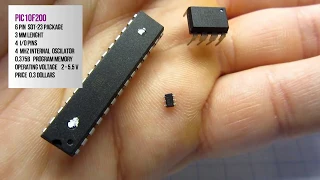 Smallest and cheapest microcontroller -  tutorial