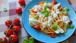 Spaghetti Tomate-Mozzarella