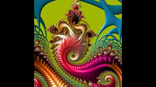 Fractal Dragon  Ripples - 16 second animation