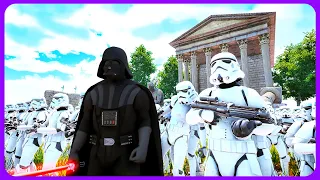 Can 400,000 Jedi rescue Yoda from Darth Vader's mountain? - Ultimate Epic Battle Simulator 2 UEBS 2