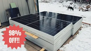 WOW!! 14 kW of Solar Panels for ONLY $300?! ...Will they work?