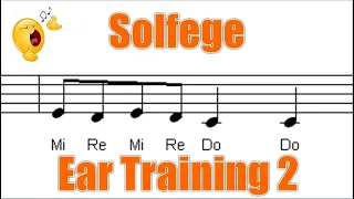 Call and Response Solfege Song 2 of 5 - from Exercises for Ear Triaining