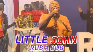 Little John is now BIG John At RUB A DUB Anniversary, Live Performance, Original Dancehall Thursday