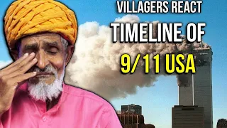 Emotional Reactions: Villagers Witness the Timeline of 9/11 ! Tribal People React