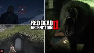 Red Dead Redemption 2 Best Easter Eggs & Secrets: GRIZZLY Attack,  BigFoot, Second UFO! | Rdr2