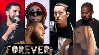 FOREVER - Drake, Kayne West, Lil Wayne & Eminem (UK Hip Hop Couple Reacts)
