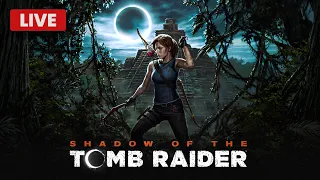 IT'S FINALLY GOING DOWN - Shadow of the Tomb Raider LIVE Gameplay Part 4 ENDING