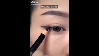 🤩🤩Maquillaje de ojos fácil y rápido 😍👍👁