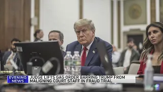 New York judge lifts gag order that barred Donald Trump from maligning court staff in fraud trial