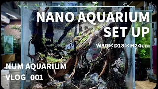 Nano Aquarium set up