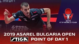 2019 ITTF Asarel Bulgaria Open | Stiga Point of Day 1