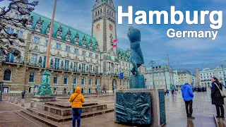 Hamburg, Germany 🇩🇪 Walking Tour - Hamburg City | Walk Travels