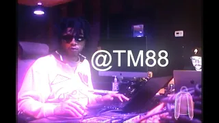 TM88 Crash Dummy Records Studio Session  Makes Insanely new beats Makes 20 New beats