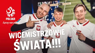 POLACY WICEMISTRZAMI ŚWIATA! Zobaczcie kulisy FIFAe Nations Cup 2022