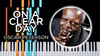 Oscar Peterson - On a Clear Day (Piano Tutorial)