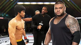 UFC 4 I Bruce Lee vs. Akam Wrestler ( EA Sports UFC 4)