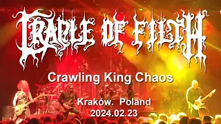 Cradle of Filth - Crawling King Chaos (Kraków 2024.02.23 Poland