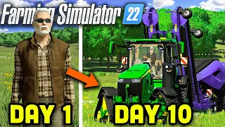 MEGA Challenge from $0 on FLAT MAP🚜 ep.10 | Farming Simulator 2022 timelapse