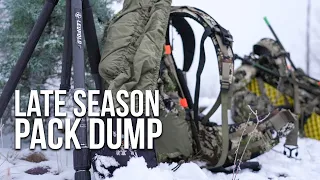 Randy's Late Season ELK Bag Dump!