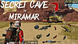 Secret Air Drop Loot cave in Miramar | Pubg mobile secret location | hidden spots place in pubg mobi