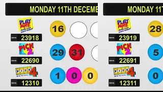 Nlcb Draw Results Monday 11th December 2023