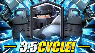 IMPOSSIBLE TO STOP THIS!! Mega Knight + Mini Pekka Cycle is BROKEN!! Clash Royale Mega Knight Deck