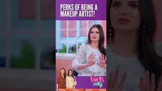 Perks of Being a Make Up Artist! #girlsonly #hinaaltaf #anooshaamir #viral #trending #reels