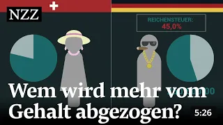 Der grosse Lohnsteuercheck: Wem wird mehr vom Gehalt abgezogen? Deutschen oder Schweizern?