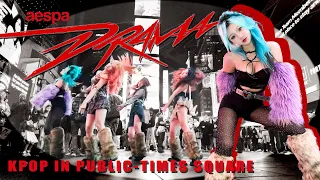 ♥️ [KPOP IN PUBLIC | TIMES SQUARE]  aespa 에스파 - ‘Drama' Dance cover by 404 DANCE CREW - Group 2