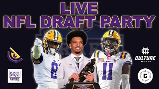 LIVE 2024 NFL DRAFT WATCH PARTY! Where Will Jayden Daniels, Malik Nabers & Brian Thomas Jr. Go?