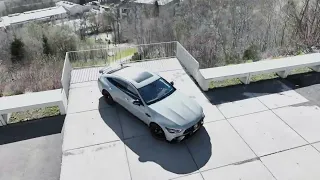 0-100km/h in 2.9sek AMG GT63s E-Performance F1 Edition Mercedes-Benz HD 4K footage Drohne DJI Mavic3