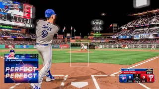 Danny Jensen Went Off! MLB The Show 24 Online Rated! Blue Jays vs Phillies PS5 Gameplay