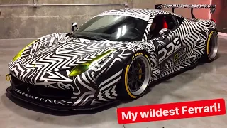 BUILDING MY WILDEST WIDEBODY FERRARI EVER!  *TWIN TURBO 1000 HP*